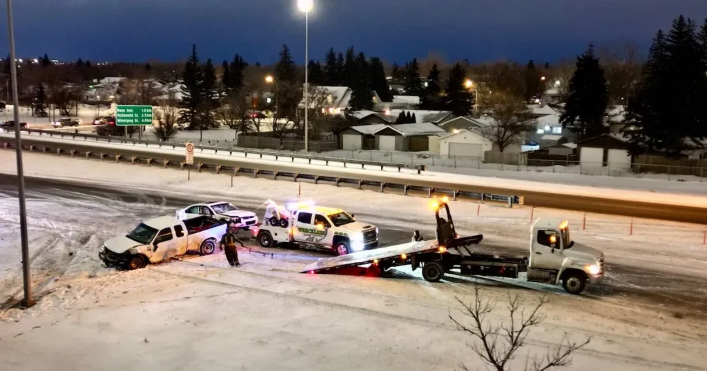 Main Regina Rush-Hour Crash Snarls Ring Highway Site visitors