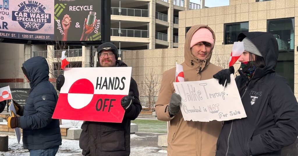 Winnipeg Protesters Rally Towards Trump’s Greenland Push