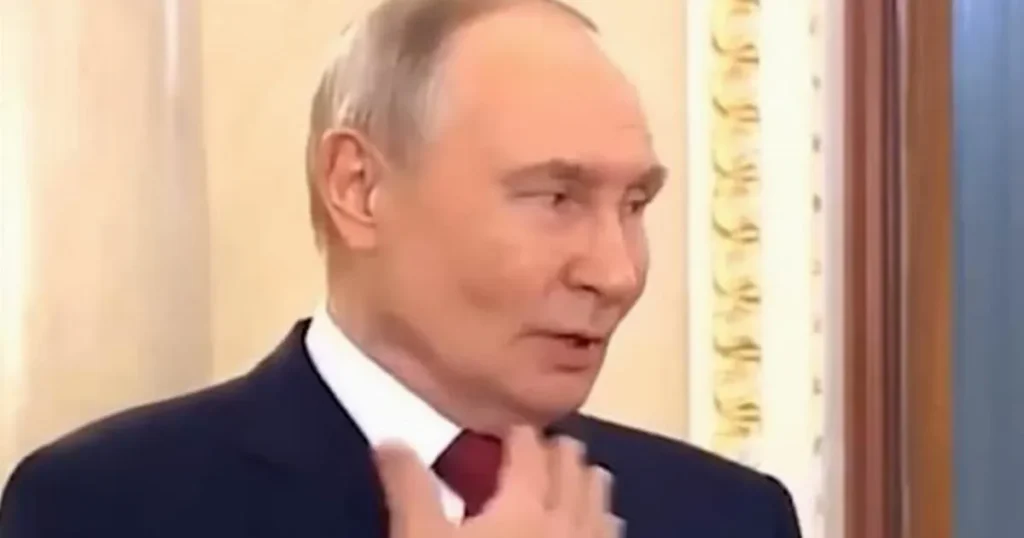 Putin Coughs in Leaked Kremlin Video for Ladies’s Day