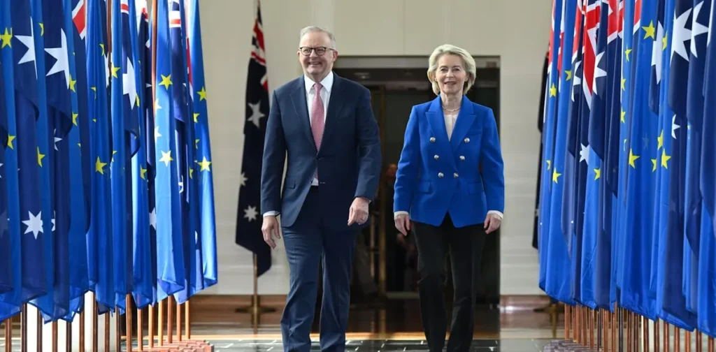 Australia-EU Free Commerce Deal Signed After Many years of Rigidity