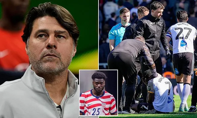 USMNT Star Agyemang Stretchered Off in Damage Scare Earlier than World Cup USMNT Star Agyemang Stretchered Off in Damage Scare Earlier than World Cup