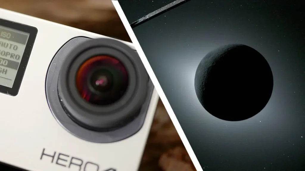 Artemis II Captures Photo voltaic Eclipse with 12-12 months-Previous GoPro Hero4