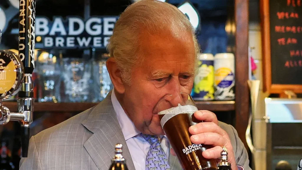 King Charles Pulls Pint, Jokes About ‘Drowning Sorrows’ After England’s World Cup Loss