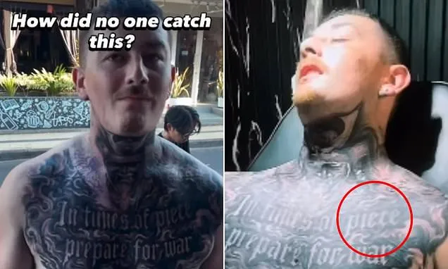 Bali Tattoo Warning: Vacationer’s ‘Peace’ Misspelling Sparks Warning for Vacationers Bali Tattoo Warning: Vacationer’s ‘Peace’ Misspelling Sparks Warning for Vacationers