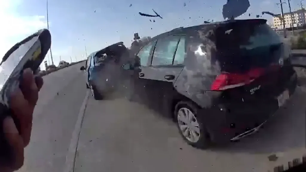Close to-Deadly Visitors Cease: Officer and Driver Dodge Dashing Automobile