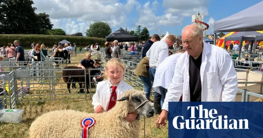 Wensleydale Sheep Shine at Garstang Present
