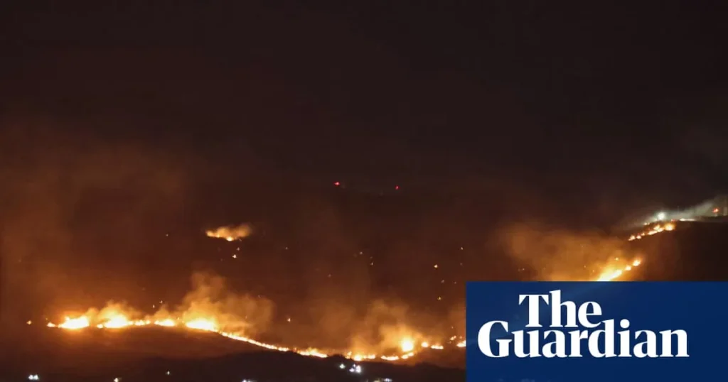 Lebanon Accuses Israel of Intentionally Beginning Wildfires Lebanon Accuses Israel of Intentionally Beginning Wildfires
