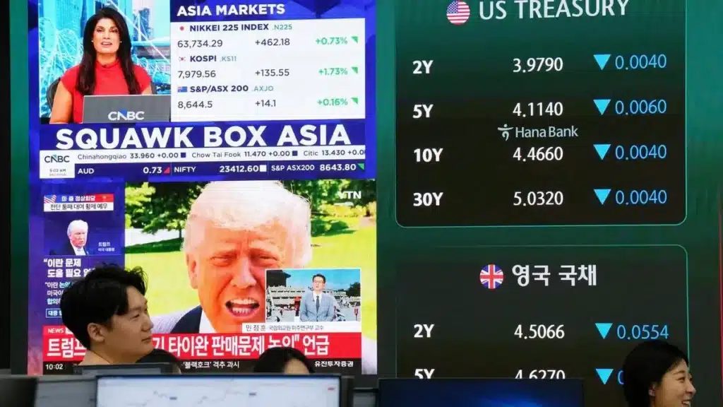 Asian Markets Decline Amid Excessive Bond Yields and Oil Costs