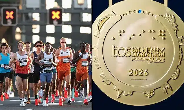 Sydney Marathon Medal Error: German Stadium Replaces Native Landmark Sydney Marathon Medal Error: German Stadium Replaces Native Landmark