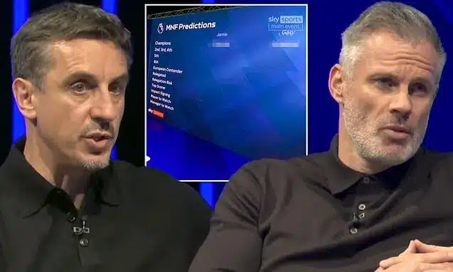 Premier League Predictions: Neville & Carragher on High 4, Title Race & Greatest Signing Premier League Predictions: Neville & Carragher on High 4, Title Race & Greatest Signing