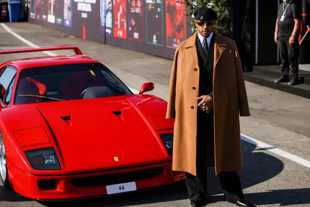 Lewis Hamilton Revives Iconic Ferrari F40 Second at Monza Lewis Hamilton Revives Iconic Ferrari F40 Second at Monza
