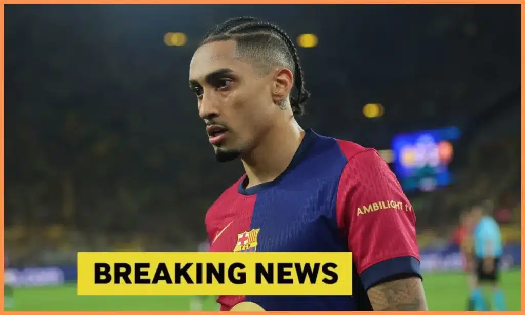 Raphinha Agrees New Barcelona Contract Till 2030