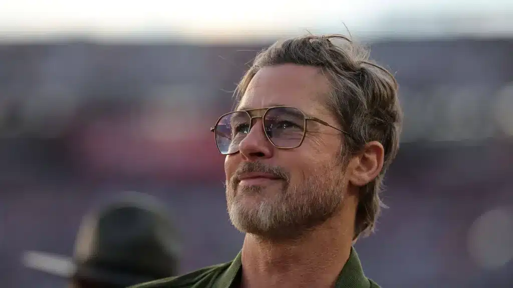 Brad Pitt Reunites with Siblings Doug and Julie at NASCAR Occasion